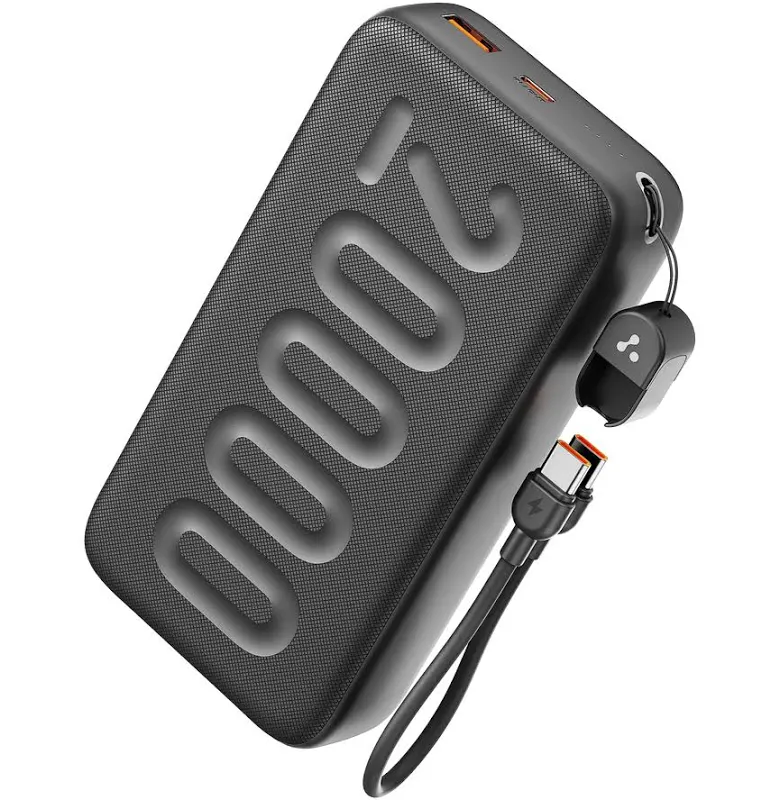 Ambrane 20000 mAh Power Bank Built-in Type-C